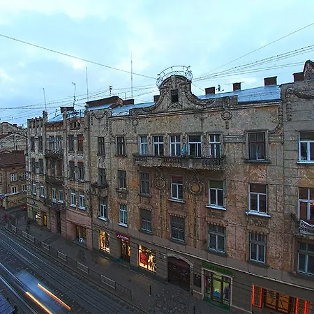 Doroshanka Central Lviv: Opera House Proximity with Private Parking Exterior photo